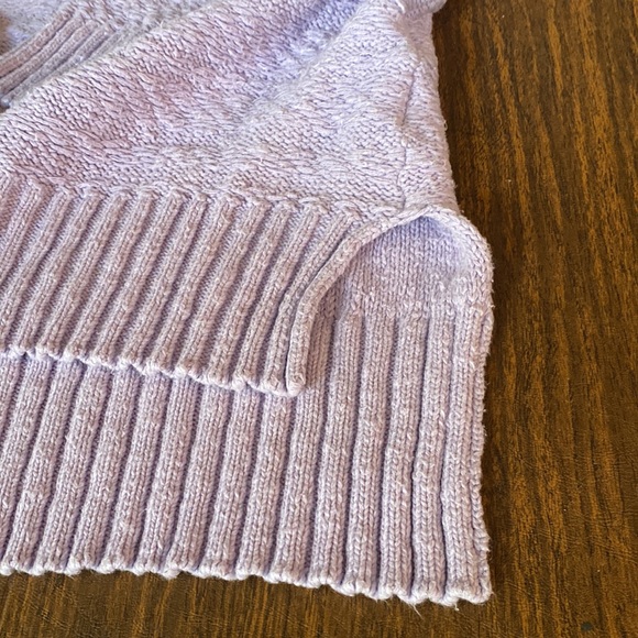 Free People Sweater, Lilac, Medium, 87% Cotton - Picture 5 of 11